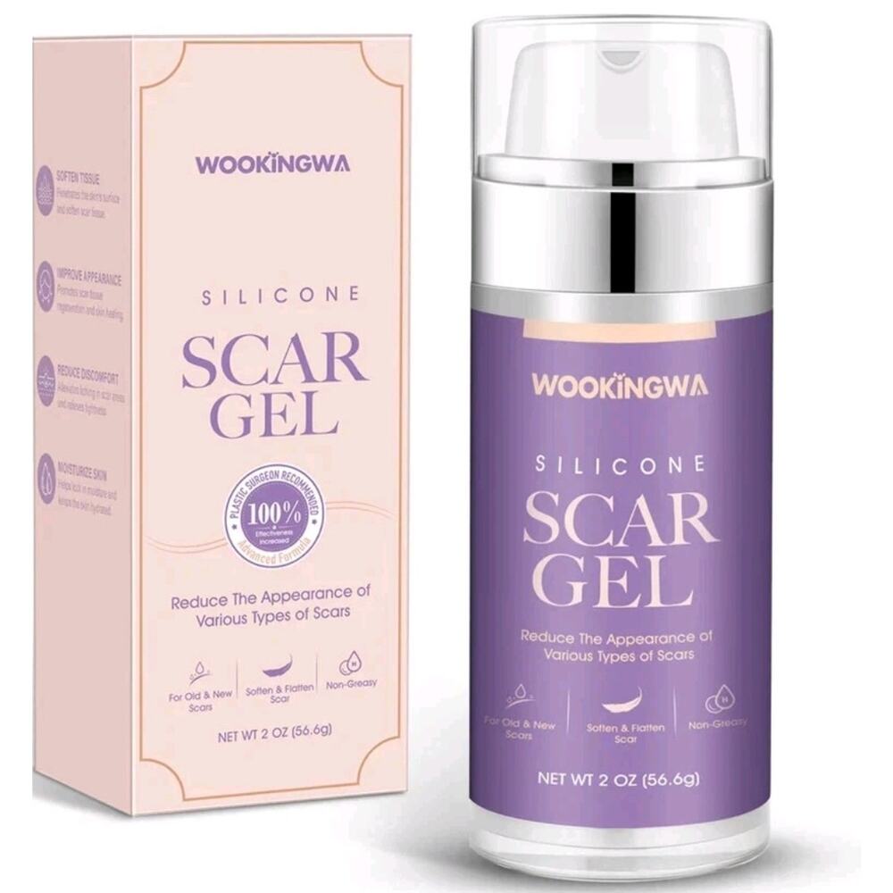 Wookingwa Silicone Scar Gel - 2OZ.EXP 7/27